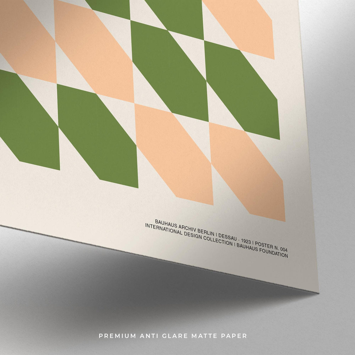 Structured poster design ideal for art prints mid century wall decor.