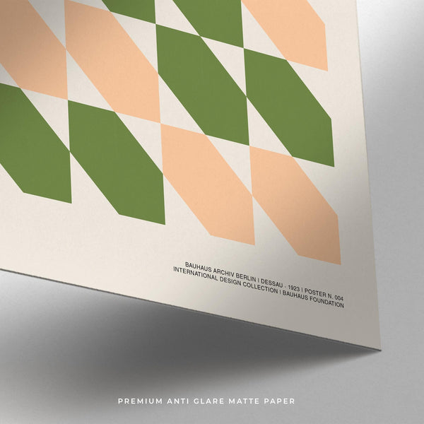 Structured poster design ideal for art prints mid century wall decor.