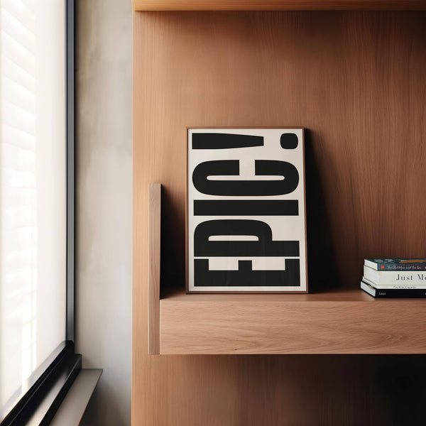 Cool big text sign wall art for gaming and creative spaces