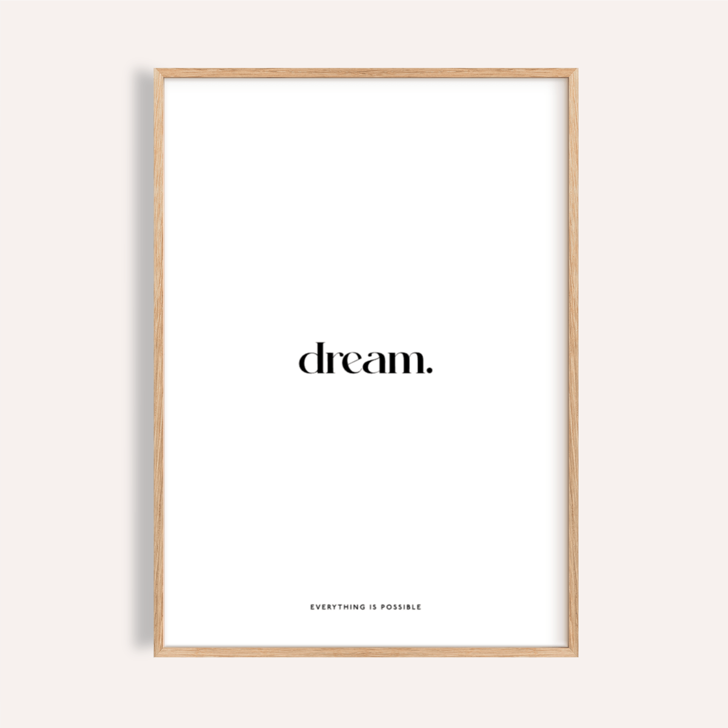 Personalised Quote Poster