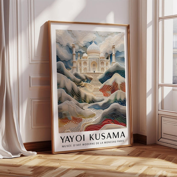 Surreal Taj Mahal Wall art travel