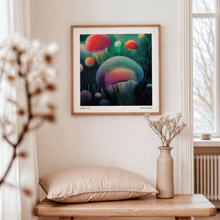 Ocean prints inspired by Kusama’s iconic dots ideal for contemporary spaces