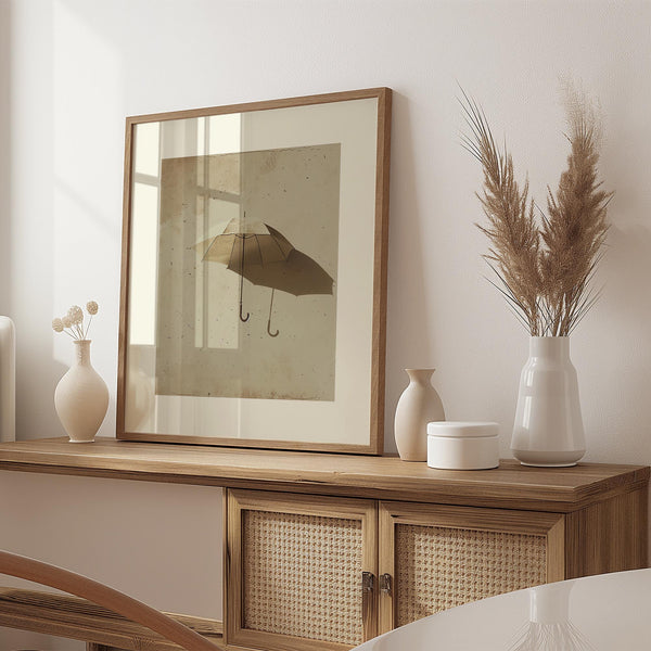 Magritte-inspired surrealist artwork with an unexpected twist