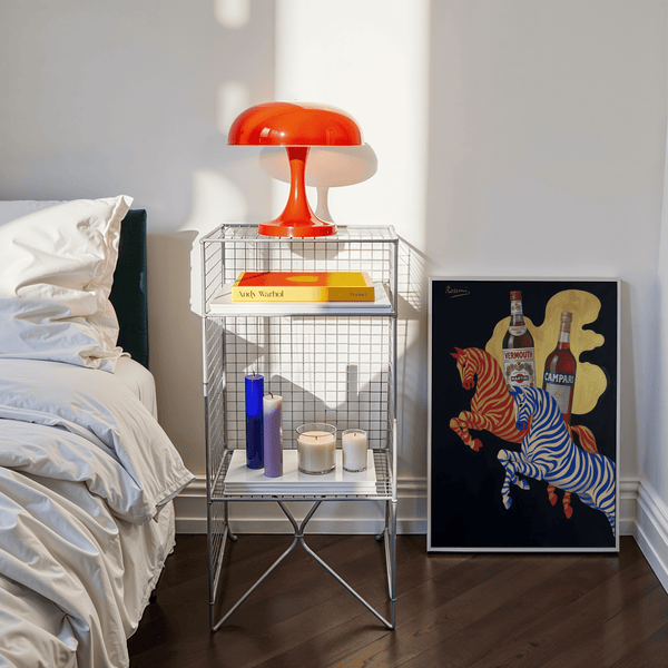 Vintage Beverage Art art print, ideal for adding color to modern kitchen