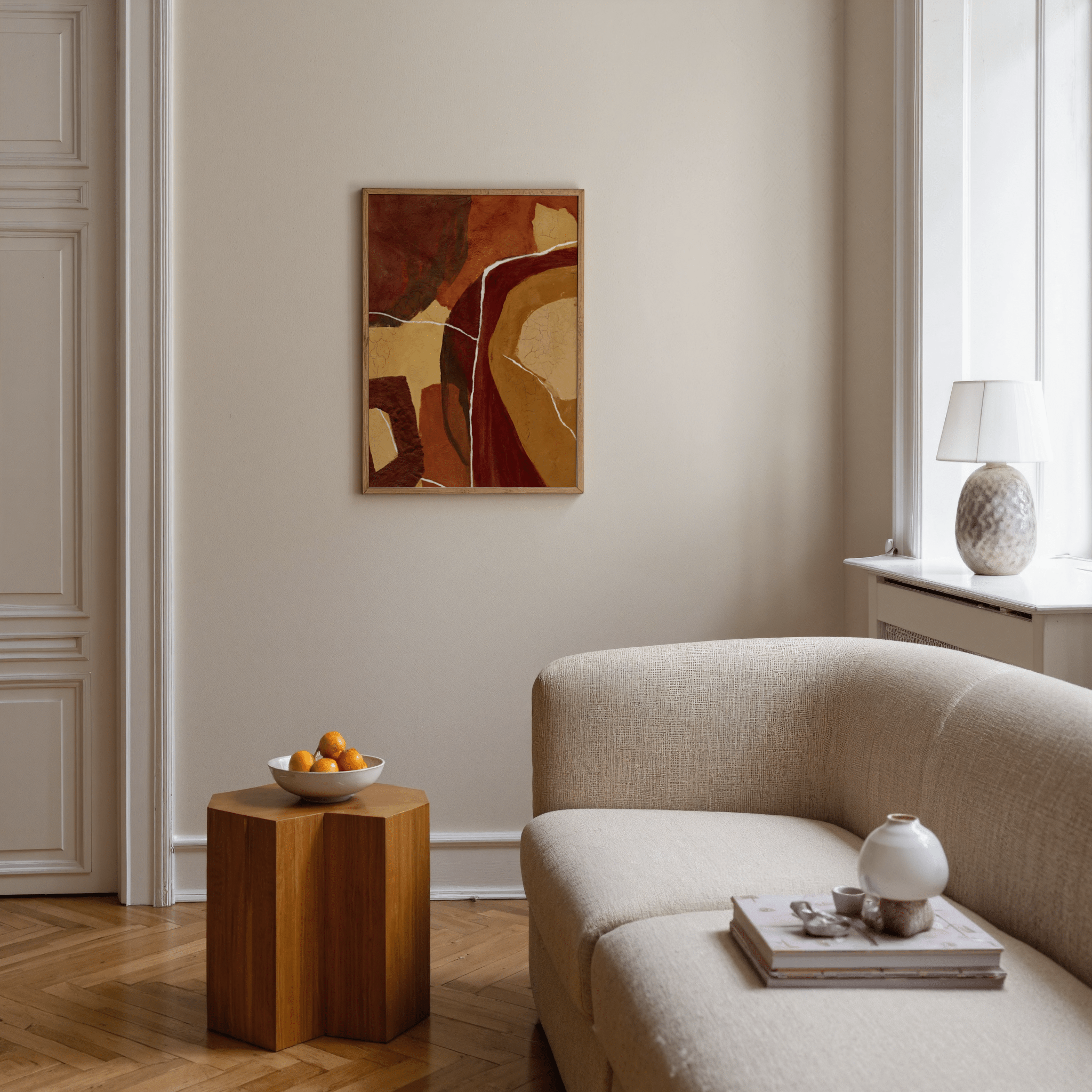 Earth Tones Abstract