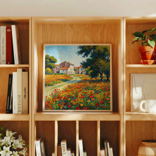 Flower Field Art Print