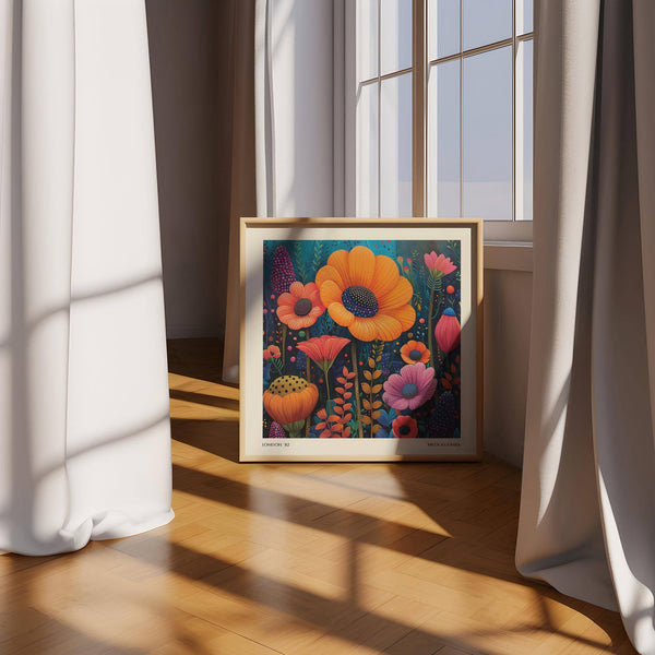 Japanese modern art designed for stylish and eclectic interiors