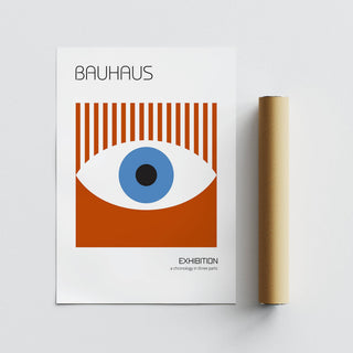 Bauhaus posters inspired by avant-garde exhibition art