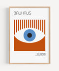 Bauhaus eye poster exhibition design
