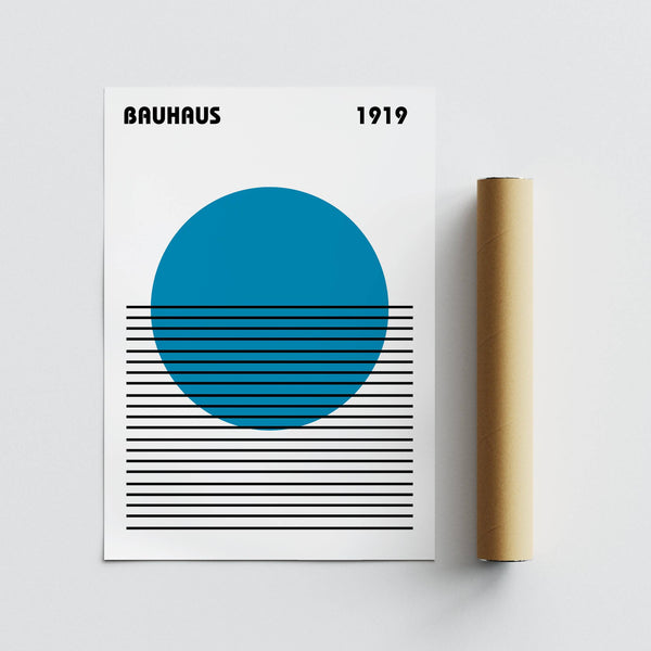 Abstract minimalist art print for contemporary wall decor