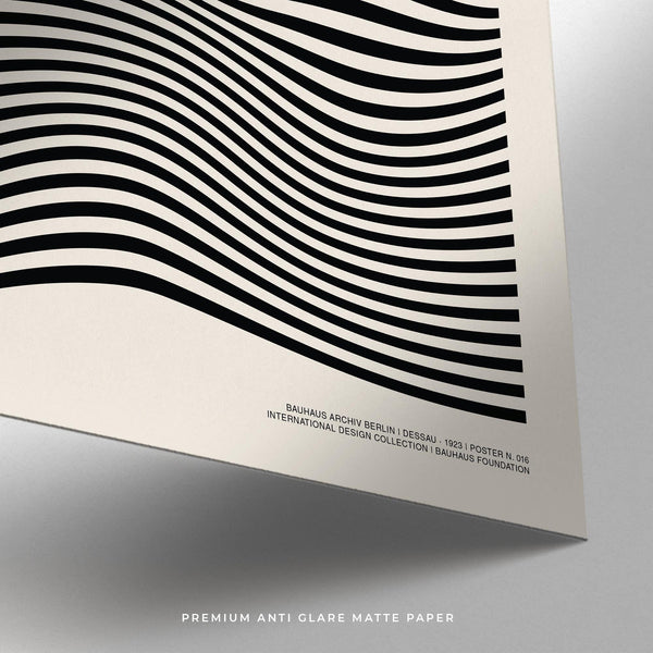 Abstract Sage Green Print with Bauhaus-era design influence.