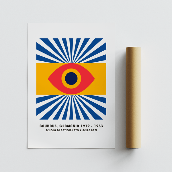 Bauhaus Eye Poster