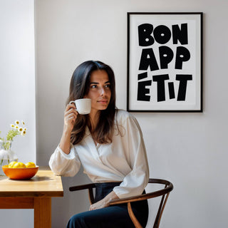 French art prints inspired by Parisian bistro aesthetics