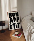 Bon Appétit kitchen wall art for modern home decor