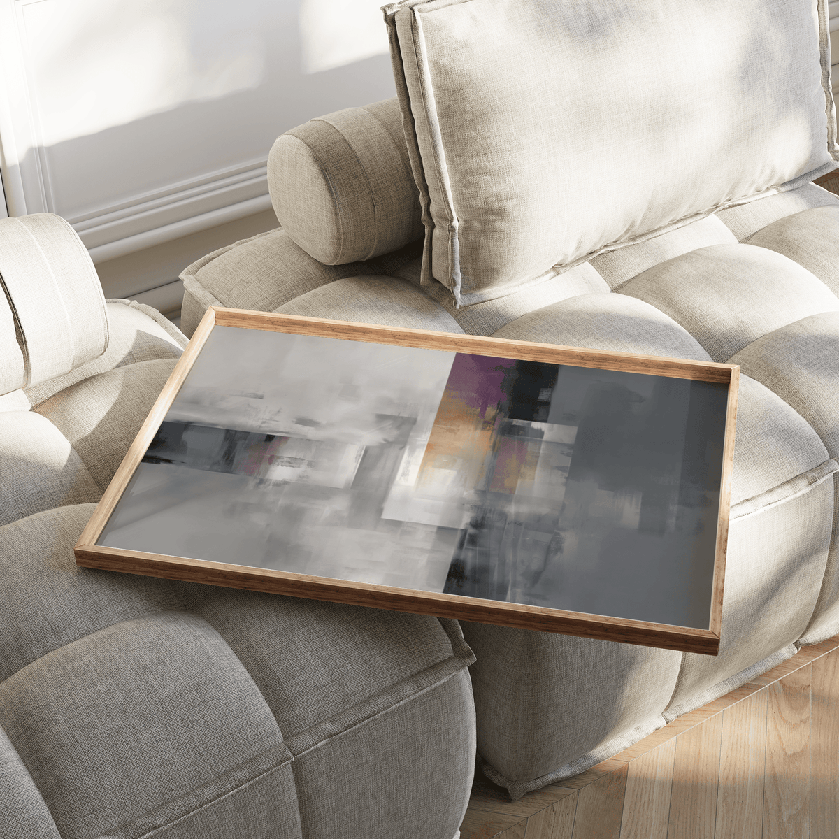 Contemporary Poster artwork perfect for modern hallway wall art