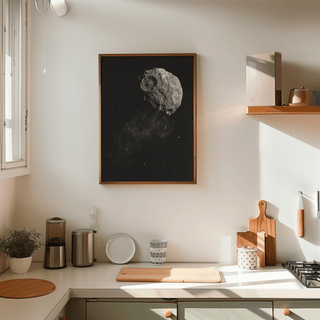 Mars Art Print displaying space-inspired scene, perfect for office or den