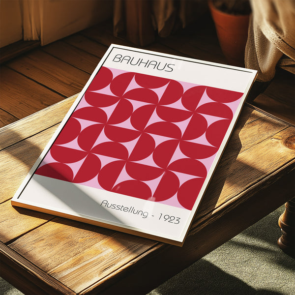 Bold visual Bauhaus artworks for creative and modern interiors

