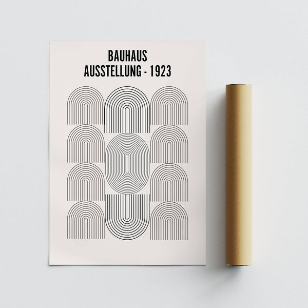 Unique Bauhaus Minimalism Art for abstract decor
