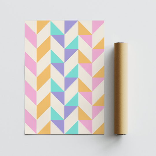 Pastellgeometrie