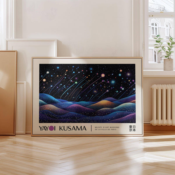 Mystical landscape prints for lovers of night skies and abstract art