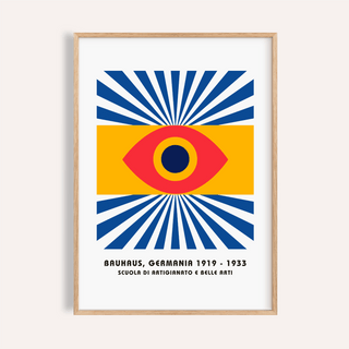 Bauhaus Eye Poster
