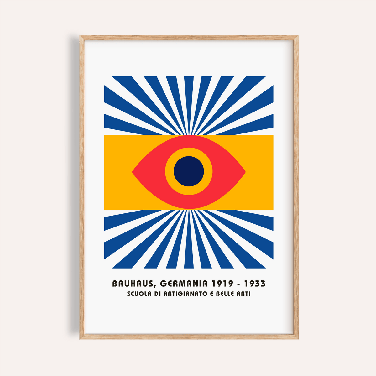 Bauhaus Eye Poster