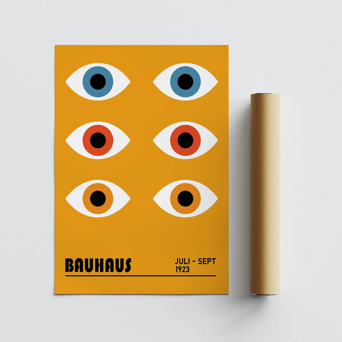 Minimalist eye poster for modern and creative interiors