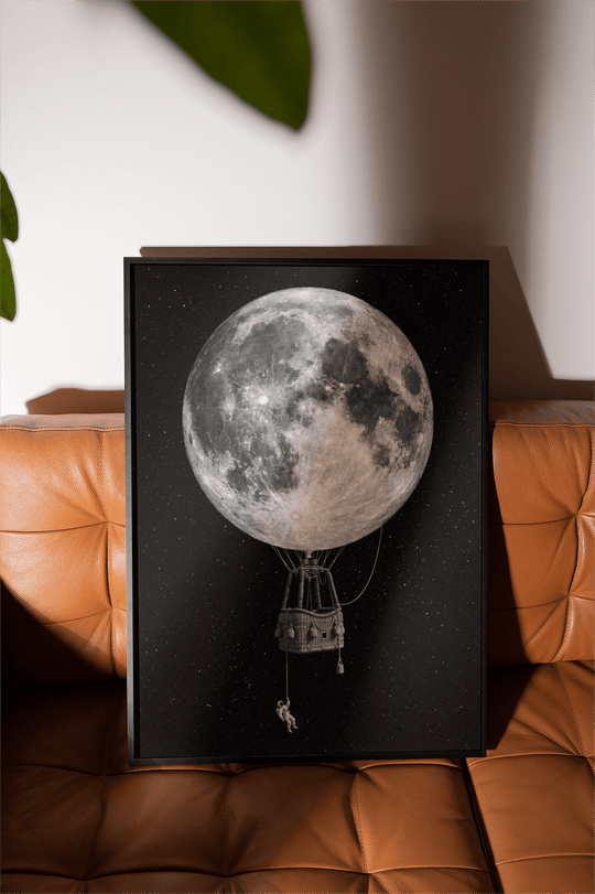 Art de ballon lune