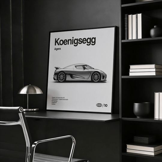 Koenigsegg Car Print