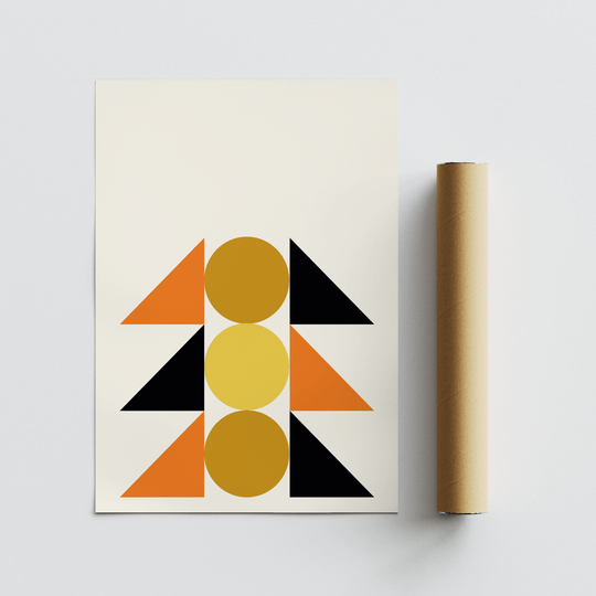 Geometric Block Art