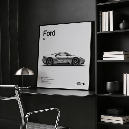 Ford GT Poster