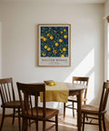 Citrus-themed artwork featuring golden lemons on branches – Lemon Wall Art for Kitchen.