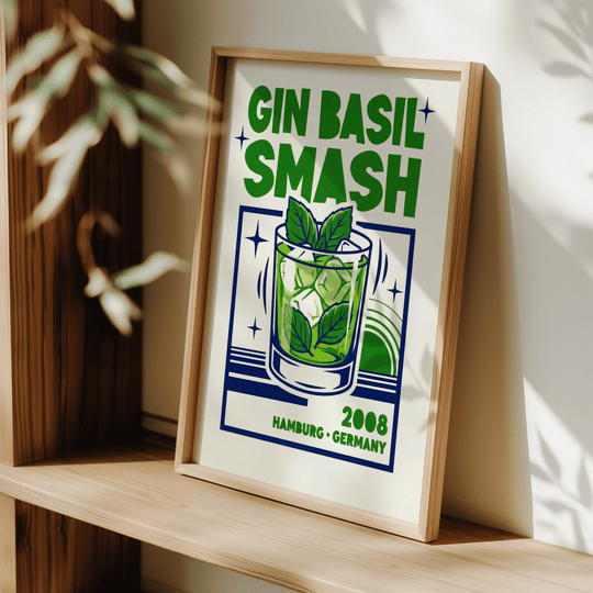 Ginebra y albahaca Smash