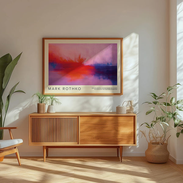 Elegant Mark Rothko Artwork for living rooms