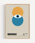 Bauhaus 1923 style abstract print