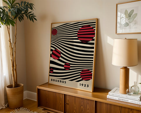 Bauhaus wall art for modern interiors
