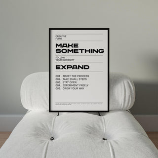 Quotes for Room Wall typography art perfect for growth-oriented decor.