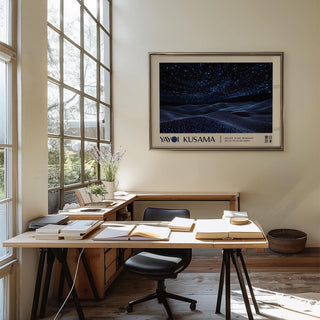 statement night sky wall art with dreamlike elements