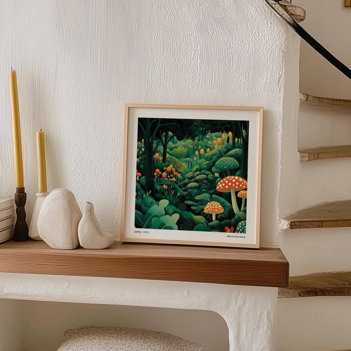 statement enchanted forest wall art for nature lovers