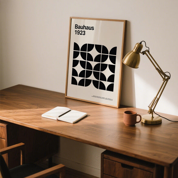 Modern wall print labeled Pictures for Home Office with striking contrast.