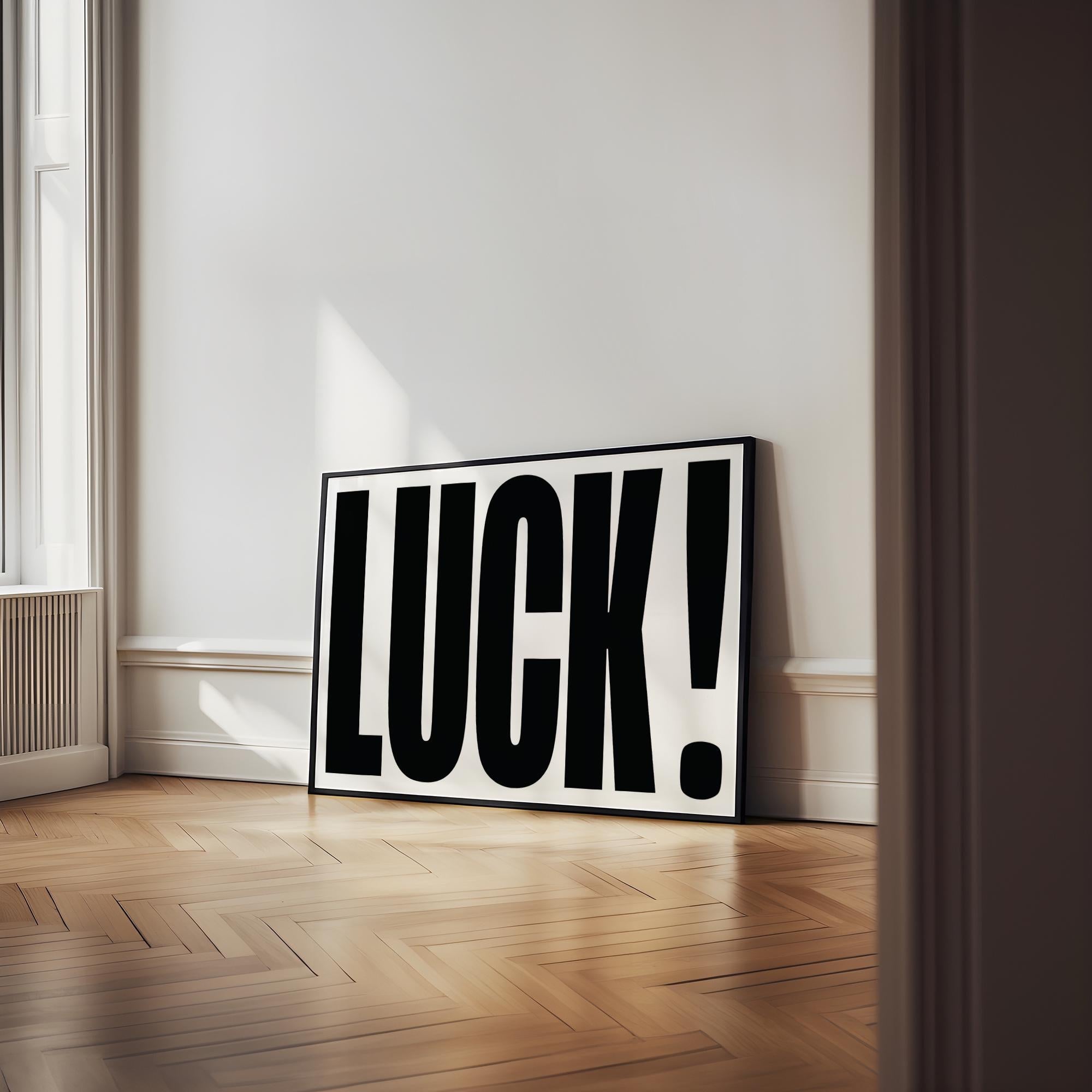 LUCK Typography II