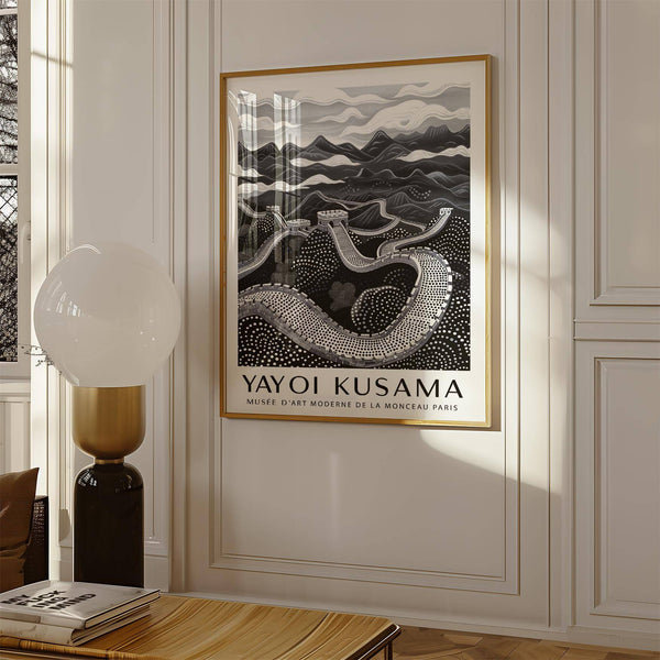 Captivating Chinese wall art print for a refined decor style