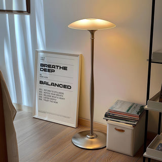 Bold minimalist typography encouraging calm, grounded living.