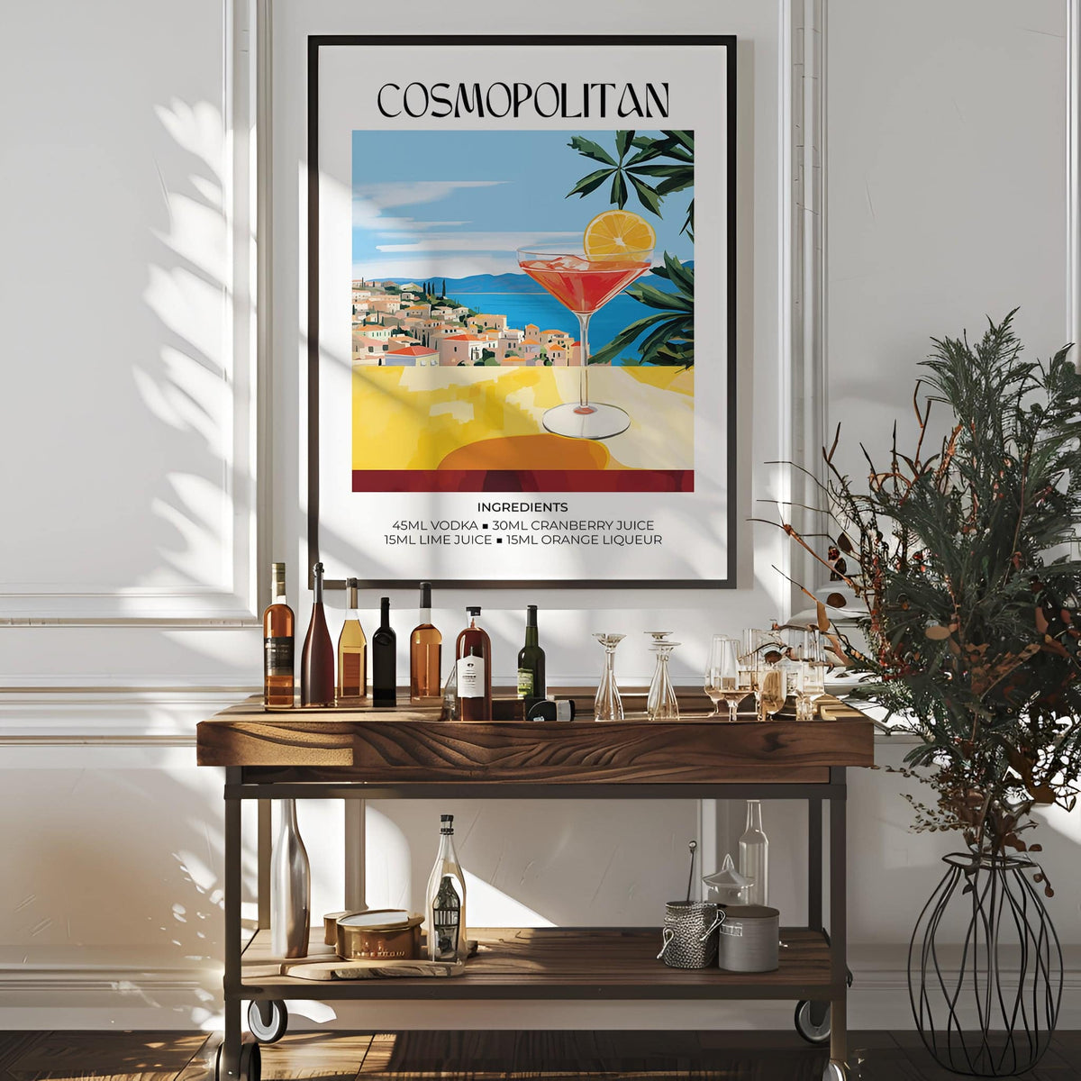 statement Drink Art for cocktail enthusiasts
