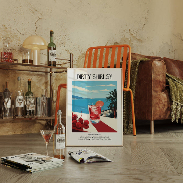 Eclectic bar wall pictures perfect for modern kitchens and home bars