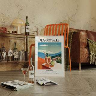 Decorative drinks artwork for kitchens and social spaces