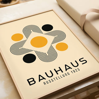 Eye-catching geometric abstract wall art designed for statement walls