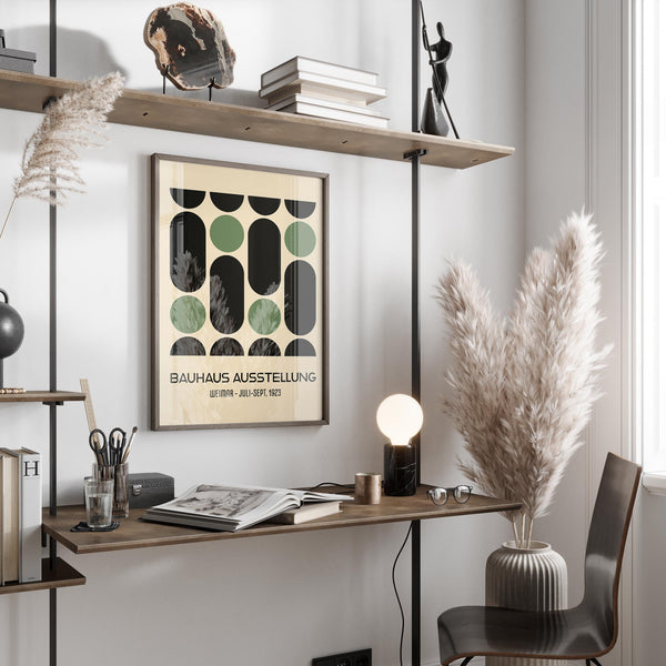 Decorative wall art for office with classic modernist theme