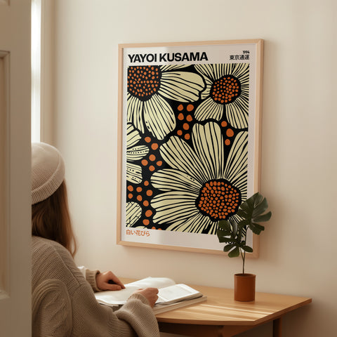 Yayoi Kusama Prints - Contemporary Floral Art