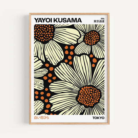 Yayoi Kusama Wall art for living room  or bedroom